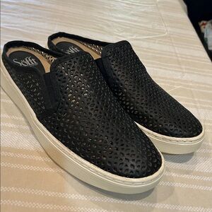 Sofft Perforated Leather Mules size 8 women’s